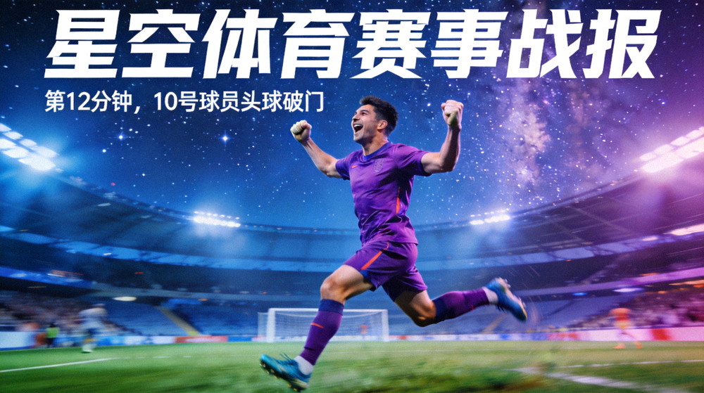 足球运动员在比赛中庆祝进球，星空综合体育赛事战报配图